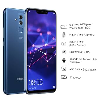 HUAWEI - HUAWEI　mate 20 lite 64GB Unlocked Huawei Mate 20 lite 64GB 4GB RAM Dual Sim Android